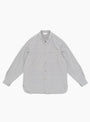 Regular Collar Shirt Grey Check Grey Check STILL BY HAND (Front) at Couverture & The Garbstore