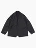 Relaxed 2B Jacket Ink Black STILL BY HAND (Front) at Couverture & The Garbstore