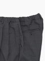 Relaxed 2 Pleat Pants Greige STILL BY HAND (Pocket Detail) at Couverture & The Garbstore