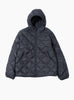 Base-LT-Down-Hooded-Jacket-Charcoal-Black-HIKING-PATROL-(Front) at Couverture & The Garbstore