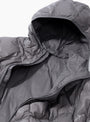 Base-LT-Down-Hooded-Jacket-Grey-HIKING-PATROL-(Detail) at Couverture & The Garbstore