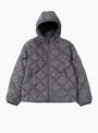 Base-LT-Down-Hooded-Jacket-Grey-HIKING-PATROL-(Front) at Couverture & The Garbstore