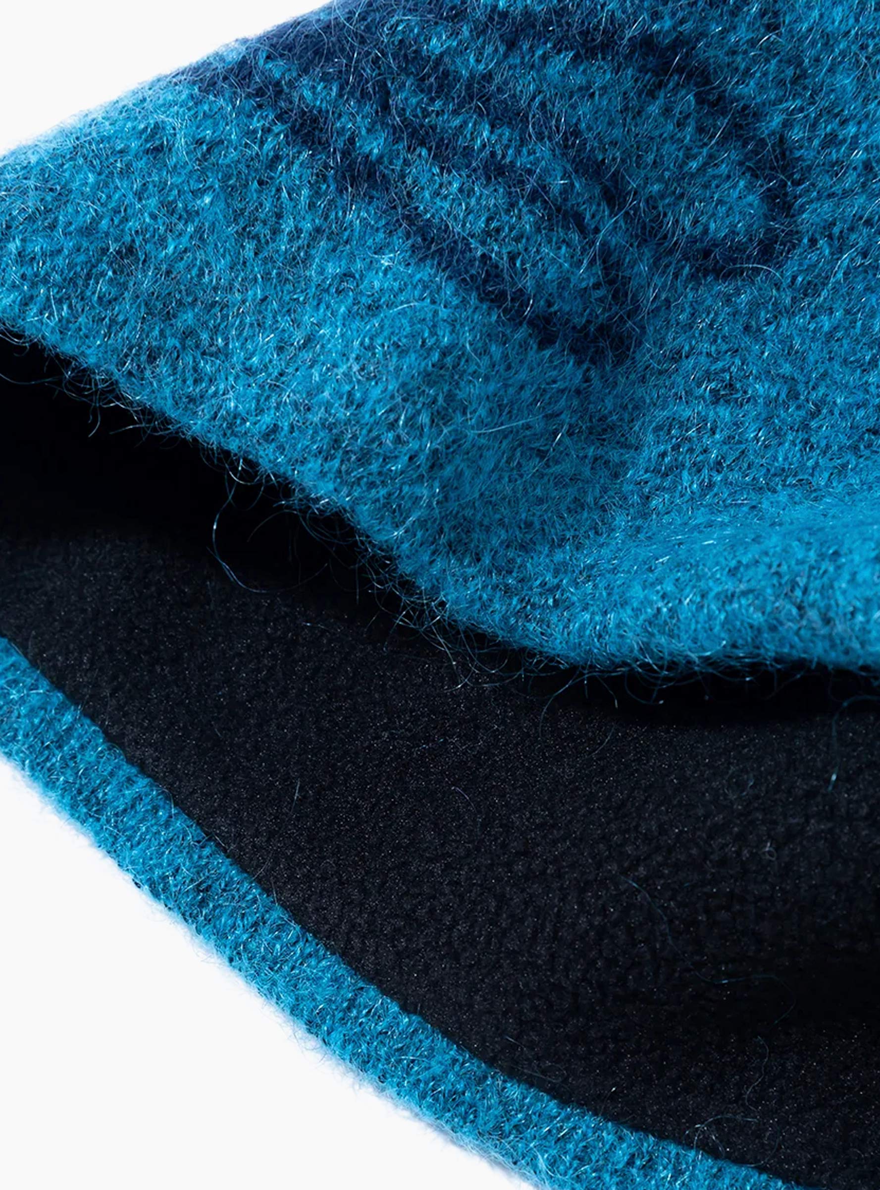 Essence Mohair Mixed Beanie Blue HIKING PATROL (Detail) at Couverture & The Garbstore