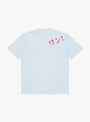 Wan T-Shirt Light Blue B.EAUTIFUL (back) at Couverture & The Garbstore