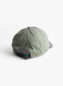 Empty Low Profile Hat Washed Black & Washed Moss B.EAUTIFUL (back) at Couverture & The Garbstore