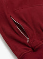 Yeti-Tek Cardigan v2 Crimson PARATODO (pocket detail) at Couverture & The Garbstore