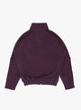 Yeti-Tek Cardigan v2 Royal Purple PARATODO (back) at Couverture & The Garbstore