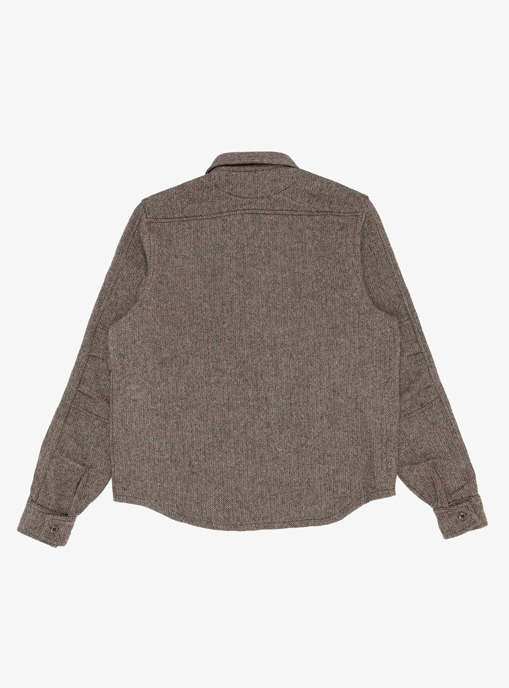 Lemures Shirt Nep Wool Tweed Nep Wool Tweed PARATODO (back) at Couverture & The Garbstore