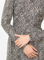 Charlize Print Long Sleeve Dress Cream Cream SEA (print detail) at Couverture & The Garbstore