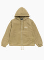 Beach Shell Cotton Wax Olive Stussy (Front) at Couverture & The Garbstore