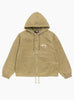 Beach Shell Cotton Wax Olive Stussy (Front) at Couverture & The Garbstore