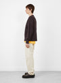 Textured Cardigan Brown
