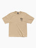High Rollers Pigment Dyed Tee Rock Stussy (Front) at Couverture & The Garbstore