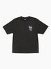 High Rollers Pigment Dyed Tee Faded Black Stussy (Front) at Couverture & The Garbstore