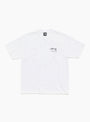 Dice Clock Tee White Stussy (Front) at Couverture & The Garbstore