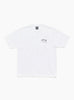 Dice Clock Tee White Stussy (Front) at Couverture & The Garbstore