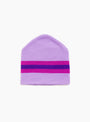 Stripe Ski Beanie Purple Purple Stussy (Back) at Couverture & The Garbstore