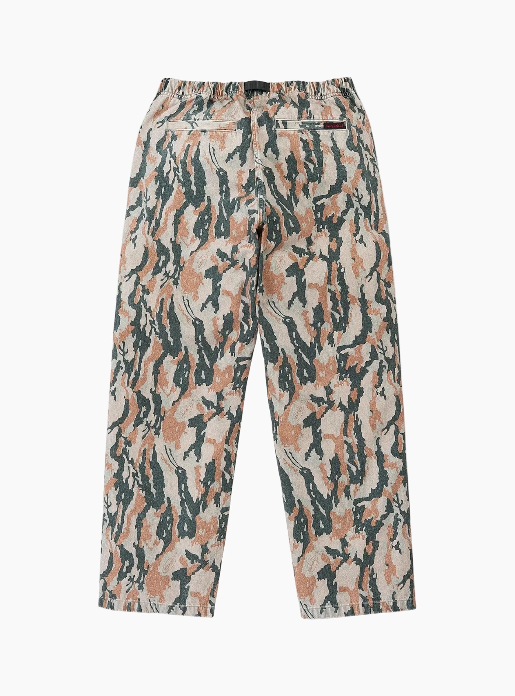 Denim Gramicci Straight Fit Pant Bark Camo Gramicci (Back) at Couverture & The Garbstore