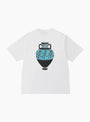 Vase Tee White Gramicci (Back) at Couverture & The Garbstore