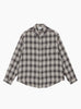 Piled Flannel Shirt Slate Gramicci (Front) at Couverture & The Garbstore