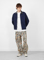 Japanese Denim Trucker Rinsed Indigo Gramicci (model front) at Couverture & The Garbstore