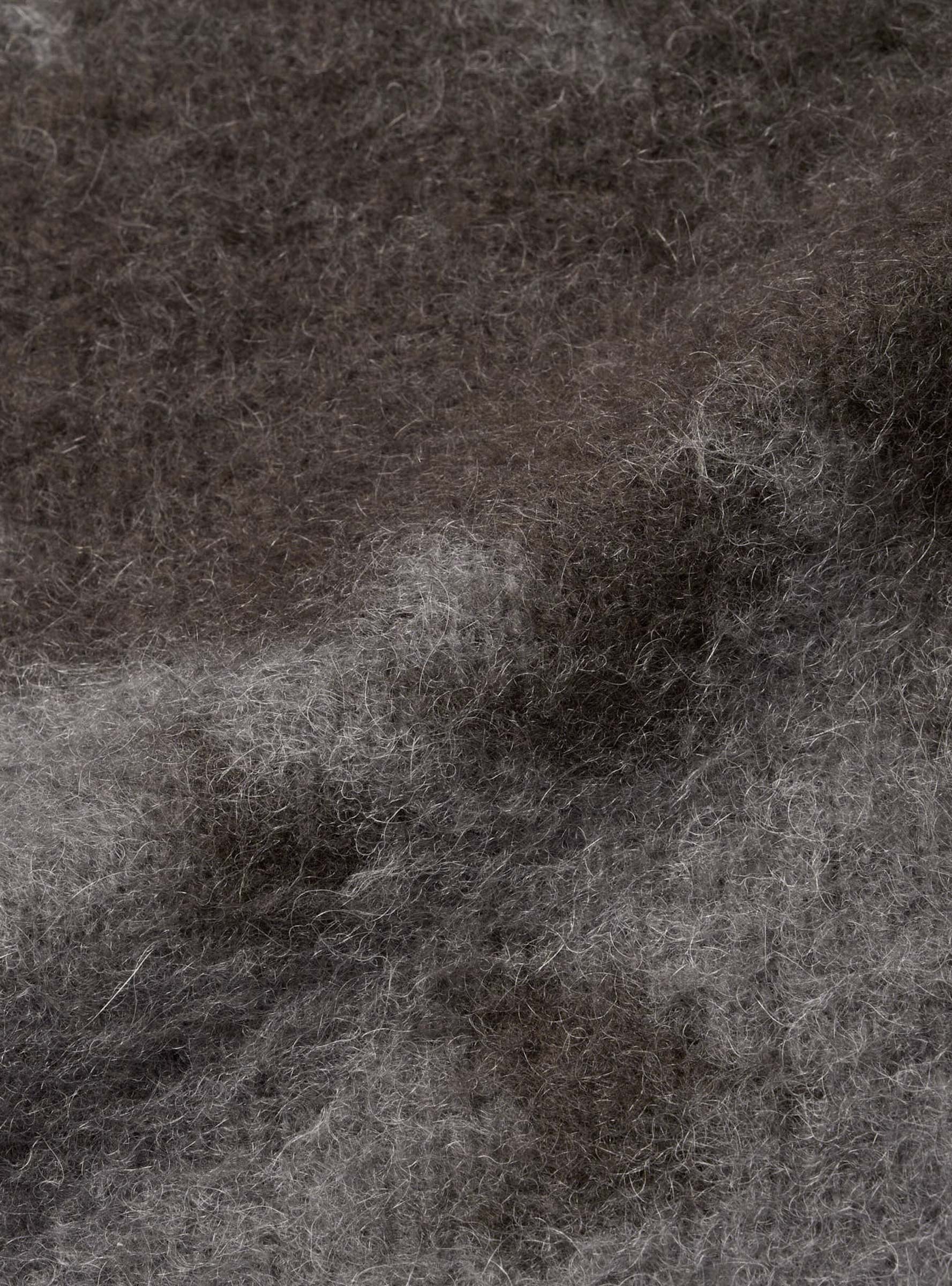 Mohair Splatter Cardigan Slate Splatter Gramicci (Fabric Detail) at Couverture & The Garbstore