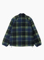 Reversible Sherpa Jacket Plaid & Black Gramicci (Back) at Couverture & The Garbstore