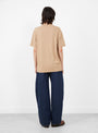 Goose T-Shirt Brown Brown WILD ANIMALS (model back) at Couverture & The Garbstore