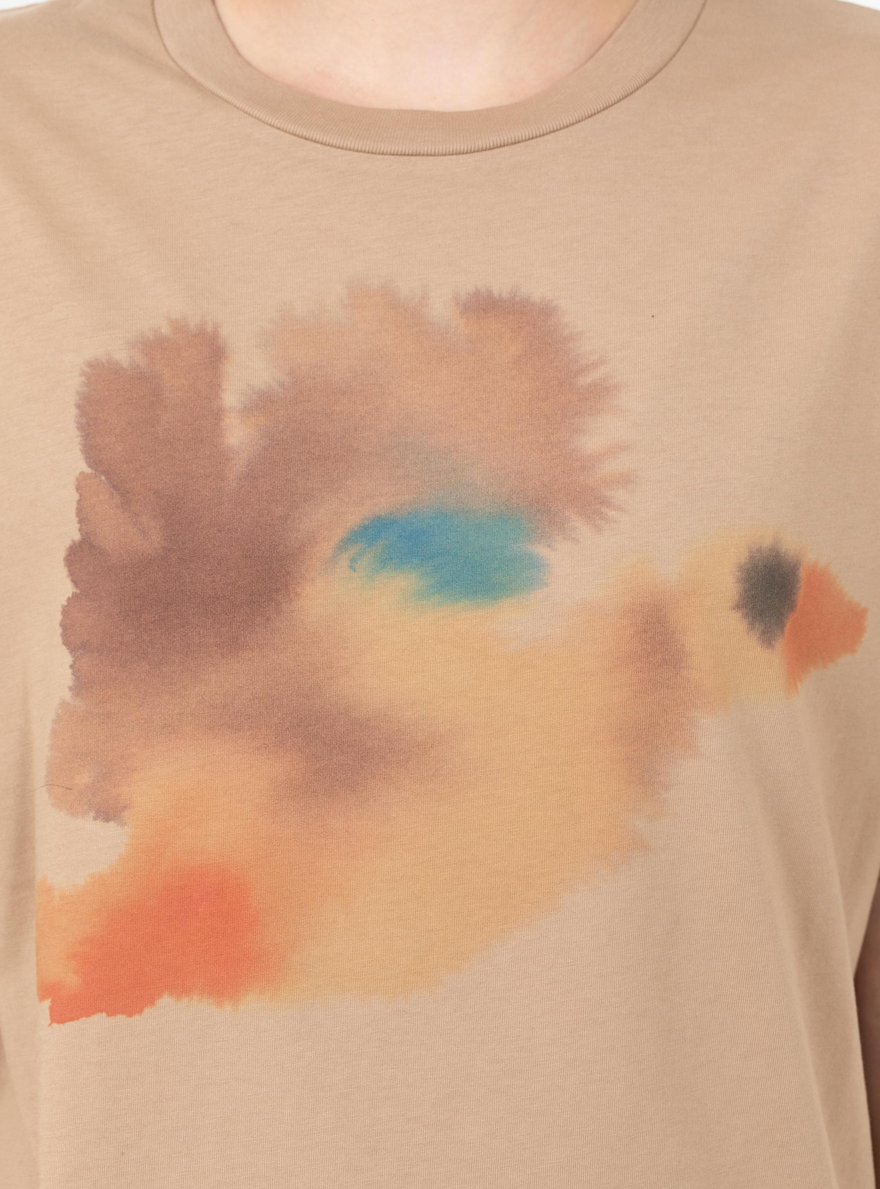 Goose T-Shirt Brown Brown WILD ANIMALS (print detail) at Couverture & The Garbstore
