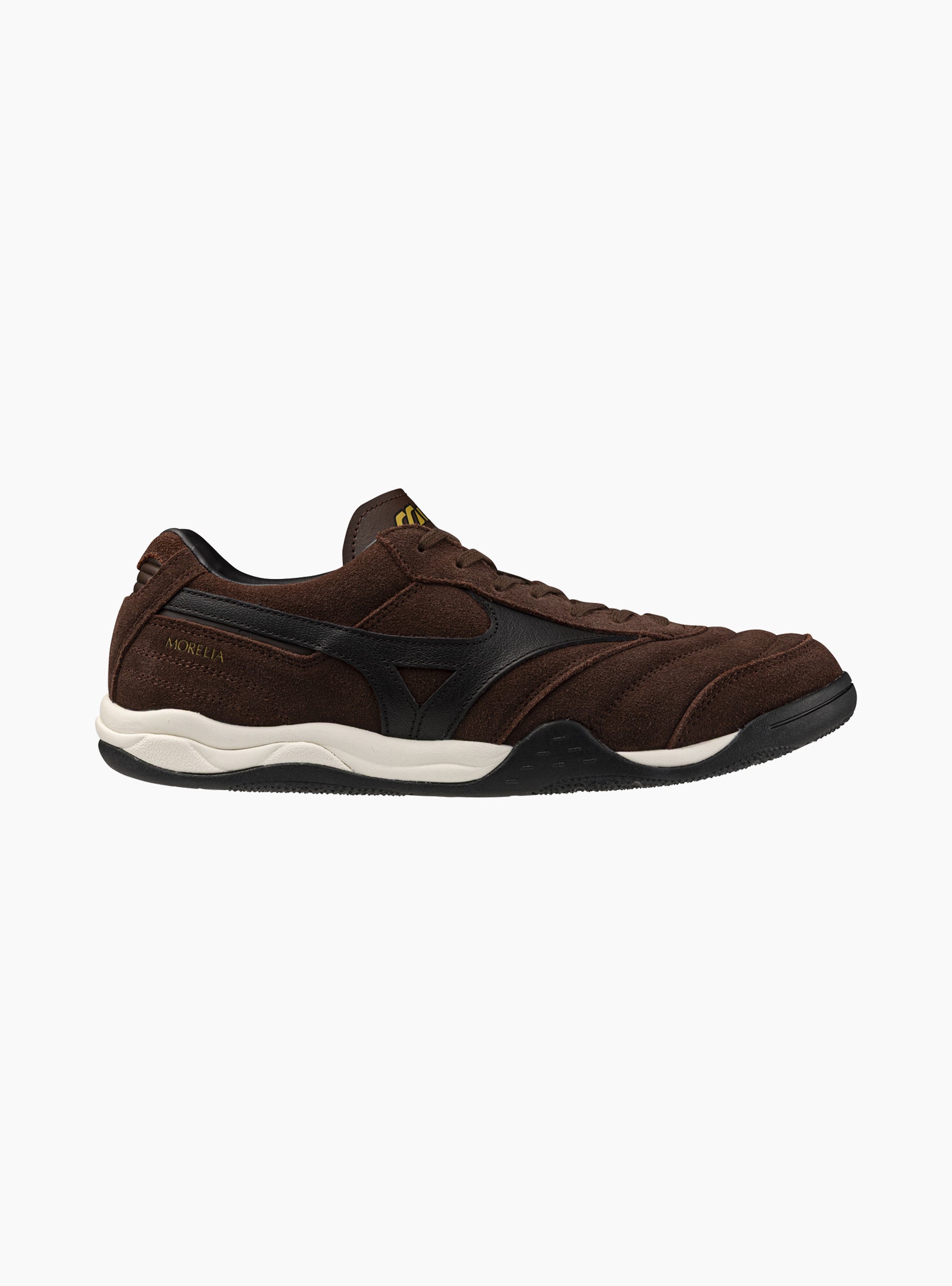Morelia LS OG Chicory Coffee MIZUNO (Side View) at Couverture & The Garbstore