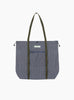 Utility Tote Bag Navy Check Gramicci (Front) at Couverture & The Garbstore