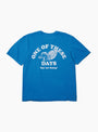 Good-Luck-Mustangs-Tee-Royal-Blue-ONE-OF-THESE-DAYS-(back) at Couverture & The Garbstore