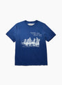 Return Again Tee Sun Faded Navy ONE OF THESE DAYS (Front) at Couverture & The Garbstore