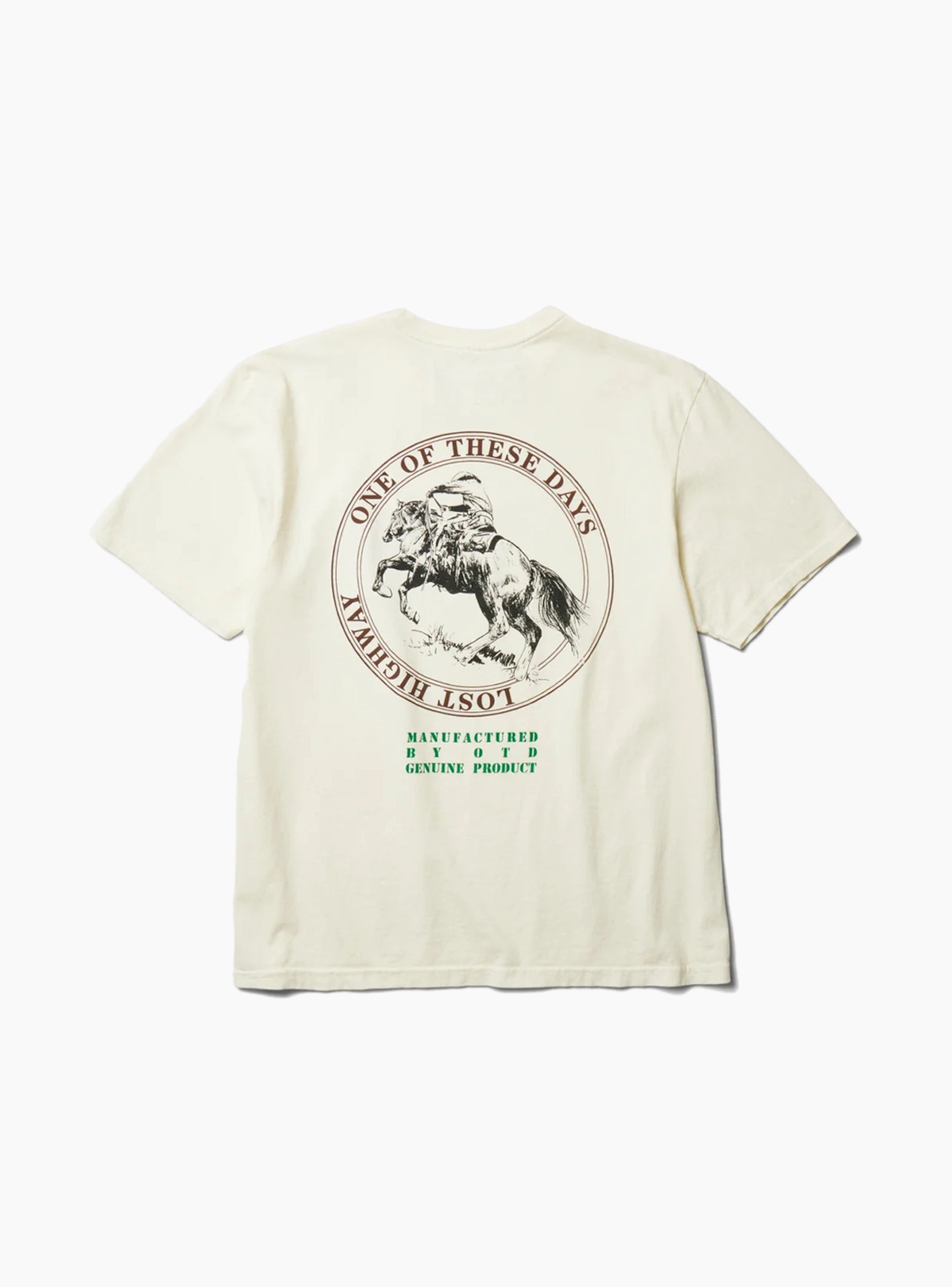 Milling Co. Tee Bone ONE OF THESE DAYS (Back) at Couverture & The Garbstore