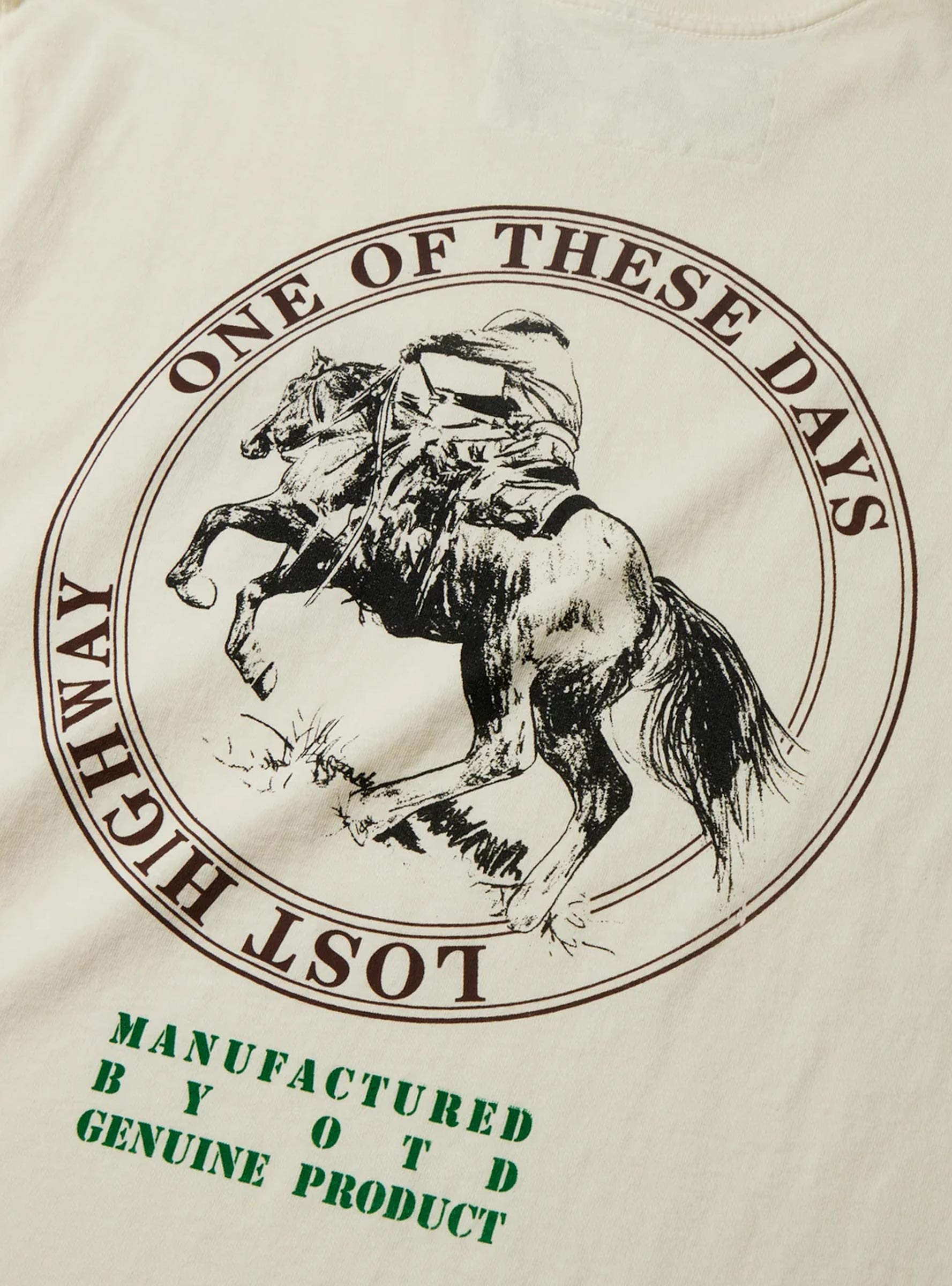 Milling Co. Tee Bone ONE OF THESE DAYS (Detail) at Couverture & The Garbstore