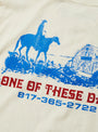 Trail of Dust Tee Bone ONE OF THESE DAYS (Detail) at Couverture & The Garbstore