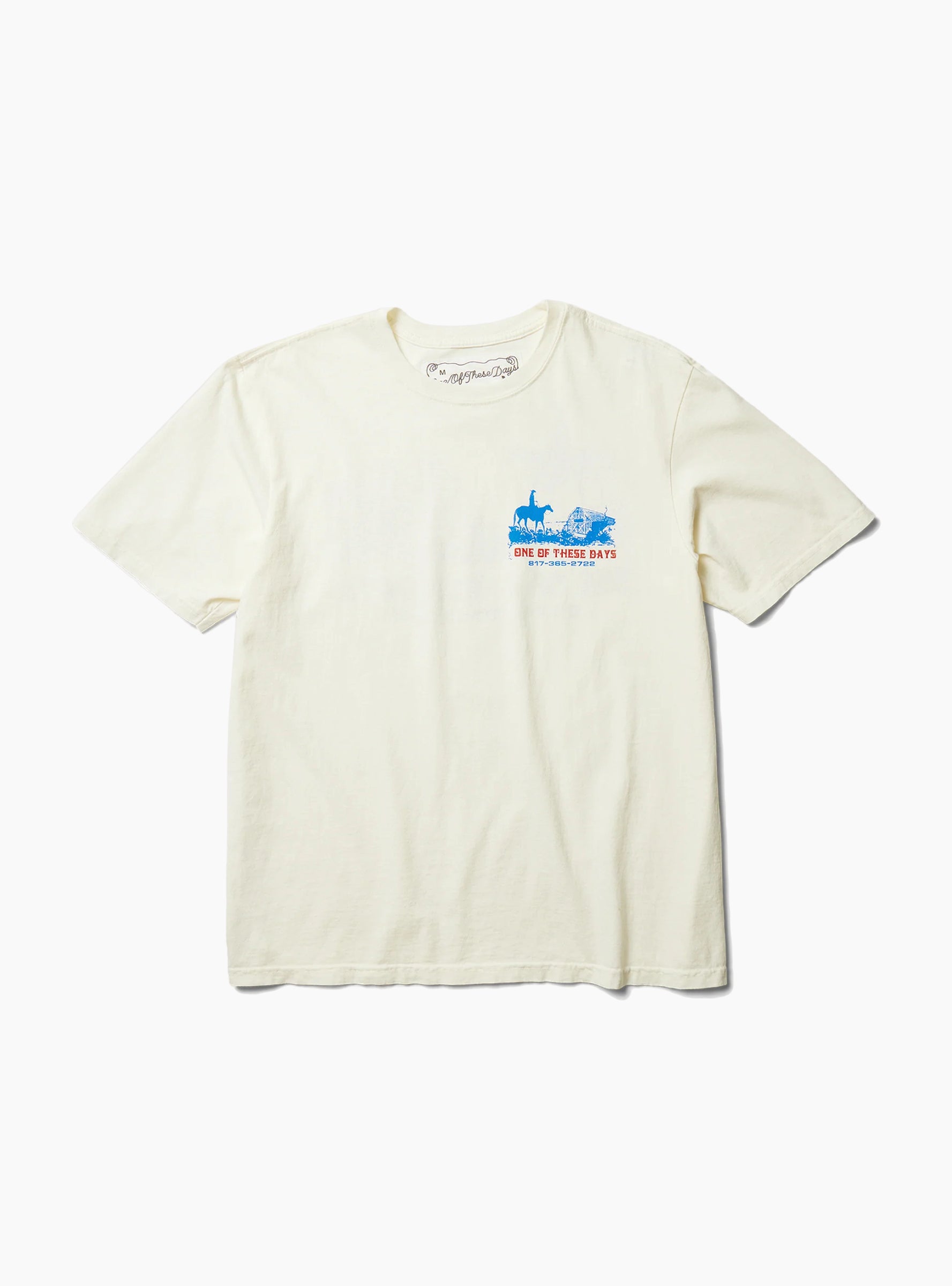 Trail of Dust Tee Bone ONE OF THESE DAYS (Front) at Couverture & The Garbstore