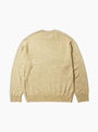 Just for a Moment Knit Sweater Oatmeal ONE OF THESE DAYS (Back) at Couverture & The Garbstore