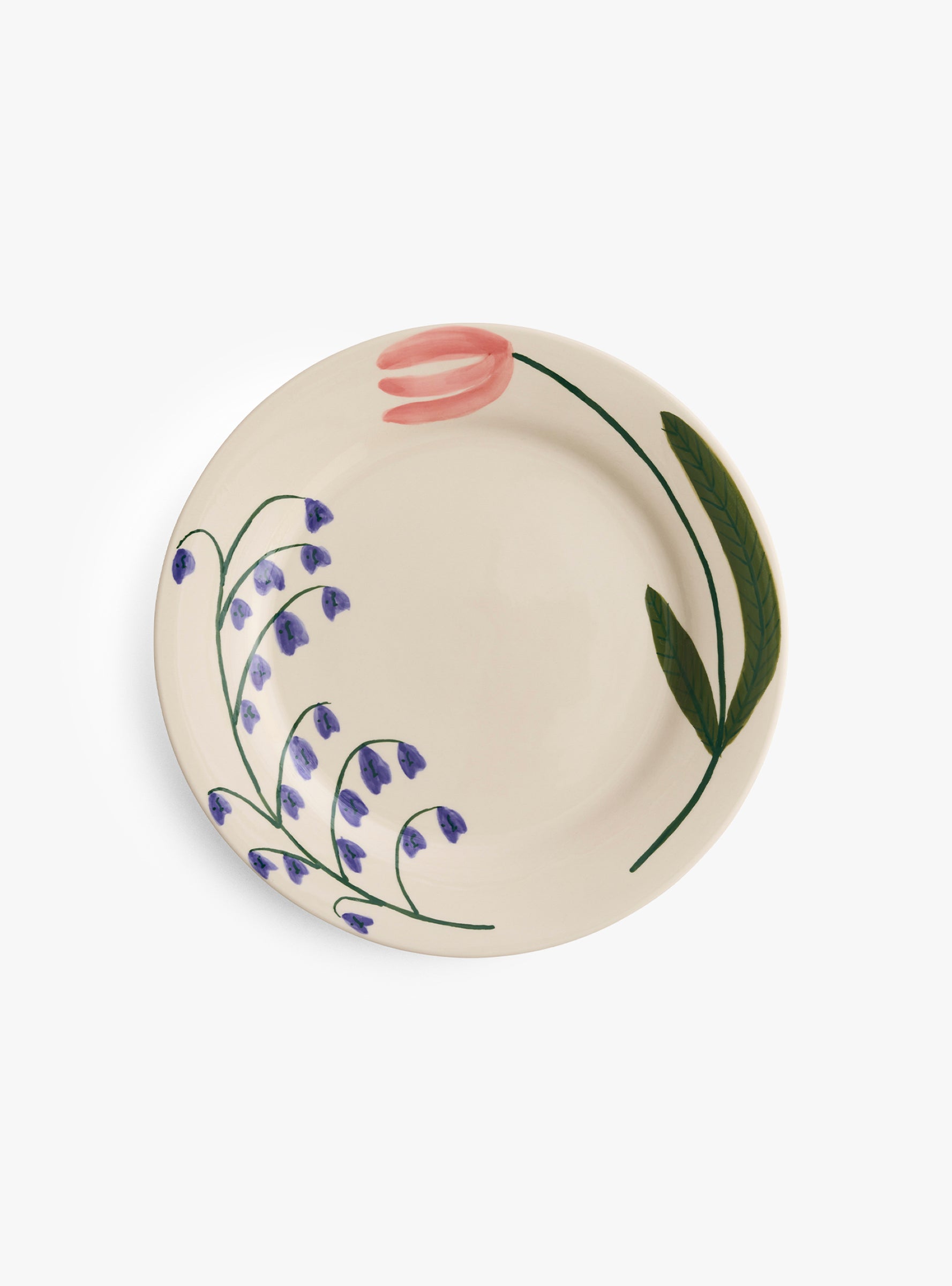 La Pittura Klokkeblomst plate 24cm Klokkeblomst Hay (top view) at Couverture & The Garbstore