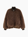 Jalli-Jacket-Dark-Roast-Dark-Roast-BELLEROSE-(Front) at Couverture & The Garbstore