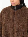 Jalli Jacket Dark Roast Dark Roast BELLEROSE (fabric detail) at Couverture & The Garbstore
