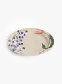 La Pittura Klokkeblomst plate 28cm Klokkeblomst Hay (front view) at Couverture & The Garbstore