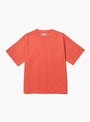 Campus T-Shirt Orange ECSTATIC RESEARCH (front) at Couverture & The Garbstore