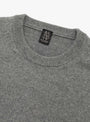 Innocent Cashmere Crewneck Grey BATONER (collar detail) at Couverture & The Garbstore