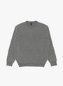 Innocent Cashmere Crewneck Grey BATONER (front) at Couverture & The Garbstore