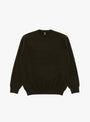 Innocent Cashmere Crewneck Olive BATONER (front) at Couverture & The Garbstore