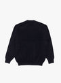 Innocent Cashmere Crewneck Navy BATONER (back) at Couverture & The Garbstore
