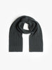 Solid Wool Muffler Forest BATONER (top view) at Couverture & The Garbstore