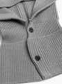 Solid-Wool-Balaclava-Grey-BATONER-(Detail) at Couverture & The Garbstore