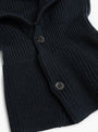 Solid-Wool-Balaclava-Navy-BATONER-(Detail) at Couverture & The Garbstore